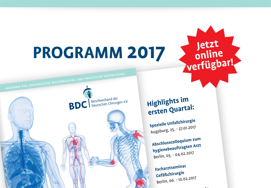 BDC|Akademie-Programm 2017
