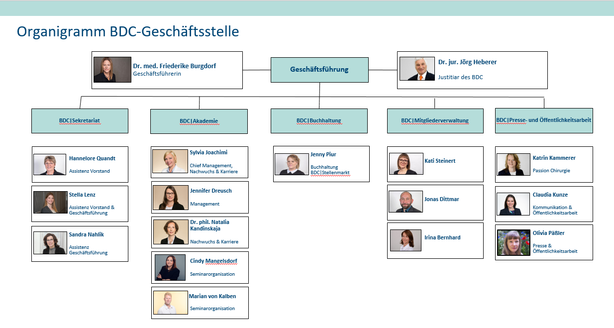 Organigramm BDC